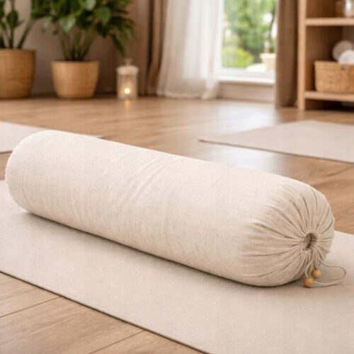 Wałek Do Jogi Bolster łuska Gryki 70X20 Duży